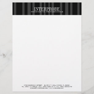 Papel Timbrado Cabeçalho profissional lustroso