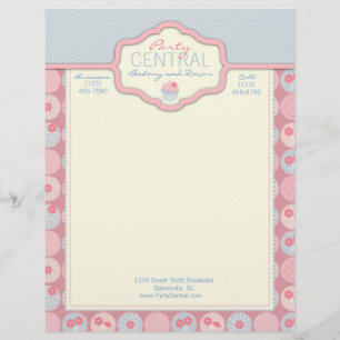 Papel Timbrado Cabeçalho querido da menina