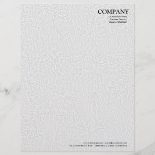 Papel Timbrado Cama de Daffodils Textura - Branco e Cinzas