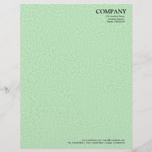 Papel Timbrado Cama de Daffodils Textura - Verde