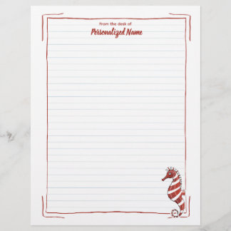 Papel Timbrado Candy Seacavalo Linhado