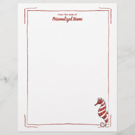 Papel Timbrado Candy Seacavalo Sem Linhas