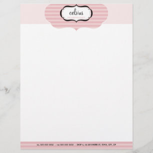 Papel Timbrado CARTEIRA PERSONALIZADA :: boutique chic 2