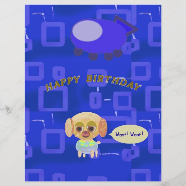 Papel Timbrado Cartoon Letterhead (Frente)