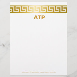 Papel Timbrado chave do grego 311-Golden