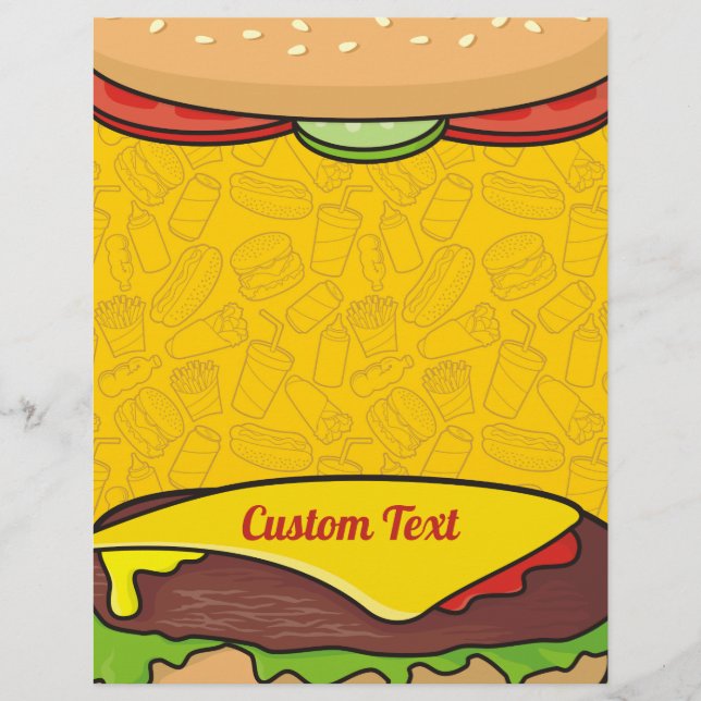 Papel Timbrado Cheeseburger (Frente)