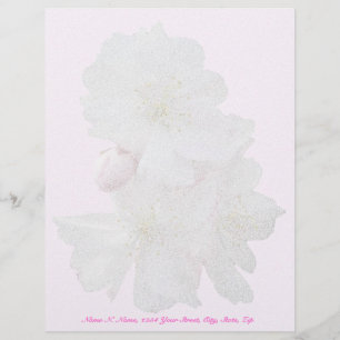 Papel Timbrado Cherry Blossoms Letterhead