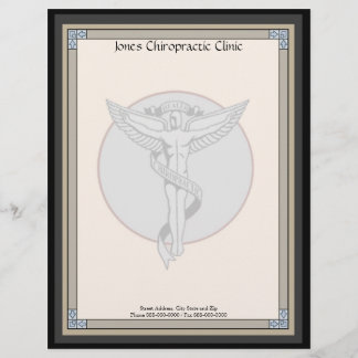 Papel Timbrado Chiropractor Letterhead