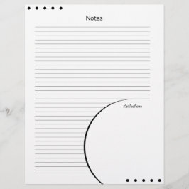 Papel Timbrado Church Service Christian Bolinhas Negras