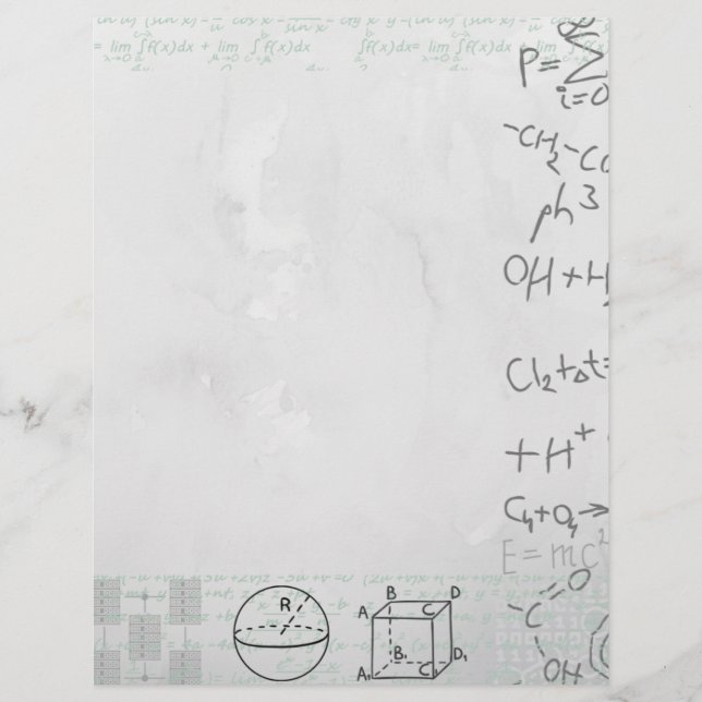 Papel Timbrado Ciência (Frente)