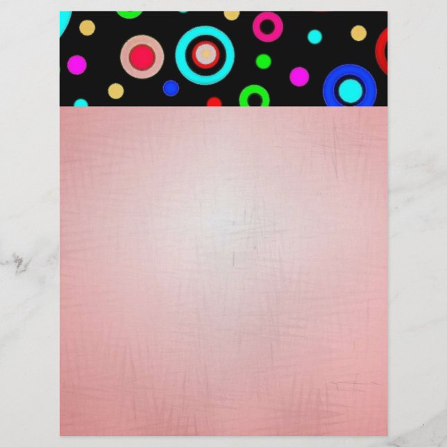 Papel Timbrado Círculos (Frente)