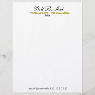 Papel Timbrado Classe e elegância nos detalhes que encantam o