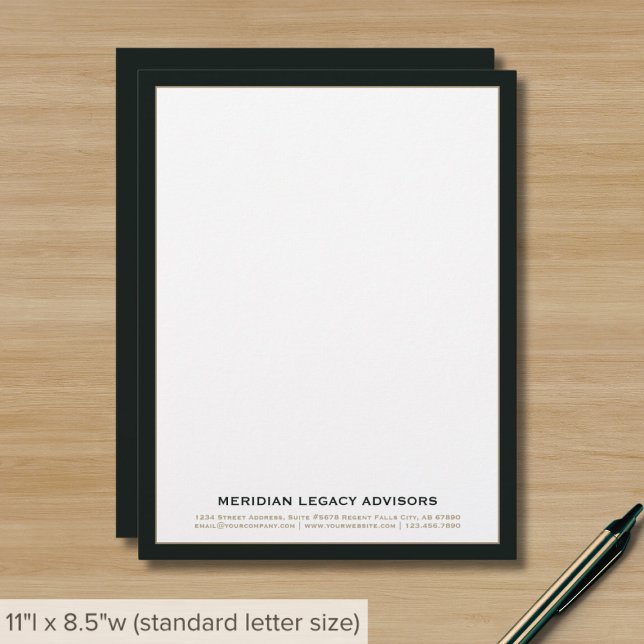 Papel Timbrado Classic Company Letterhead (Criador carregado)