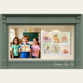 Papel Timbrado Classroom Valentines My Teacher - 6 per Sheet 