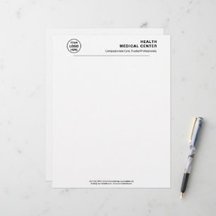 Papel Timbrado Clínica Médica de Saúde Doutor Profissional