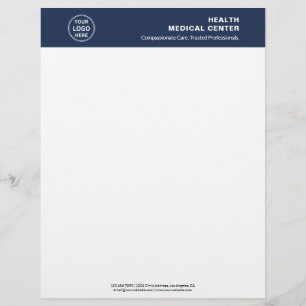 Papel Timbrado Clínica Médica de Saúde Doutor Profissional