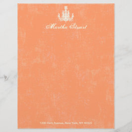 Papel Timbrado Coco Chandelier CHANGE COR ~ Letterhead