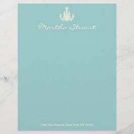 Papel Timbrado Coco Chandelier CHANGE COR ~ Letterhead