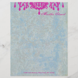 Papel Timbrado Coco Chandelier CHANGE COR ~ Letterhead
