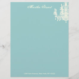 Papel Timbrado Coco Chandelier CHANGE COR ~ Letterhead