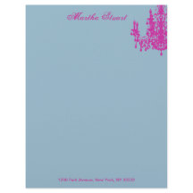 Coco Chandelier CHANGE COR ~ Letterhead