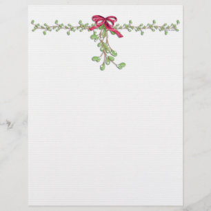 Papel timbrado com borda de visco