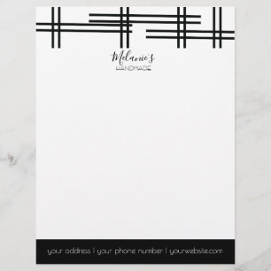 Papel Timbrado com Logotipo Profissional - Estilo 