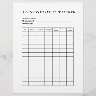 PAPEL TIMBRADO CONTROLE DE PAGAMENTO EMPRESARIAL 
