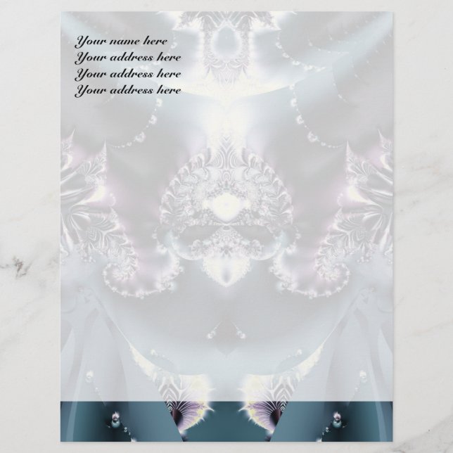 Papel Timbrado Cortina Verde (Frente)