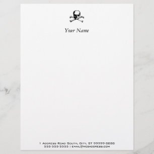 Papel Timbrado Crossbones
