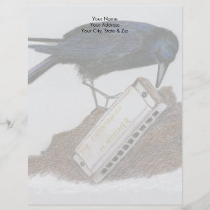 Papel Timbrado Crow e Harmonica