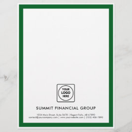 Papel Timbrado Custom Business Logo Branding Professional