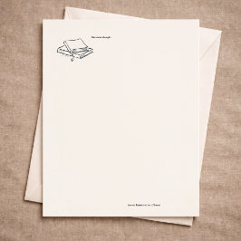 Papel Timbrado Custom Introvert Solitude Journal Writing Gift