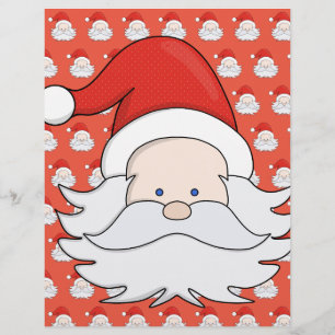Papel Timbrado Cute Santa Claus