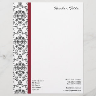 Papel Timbrado Damask Regal