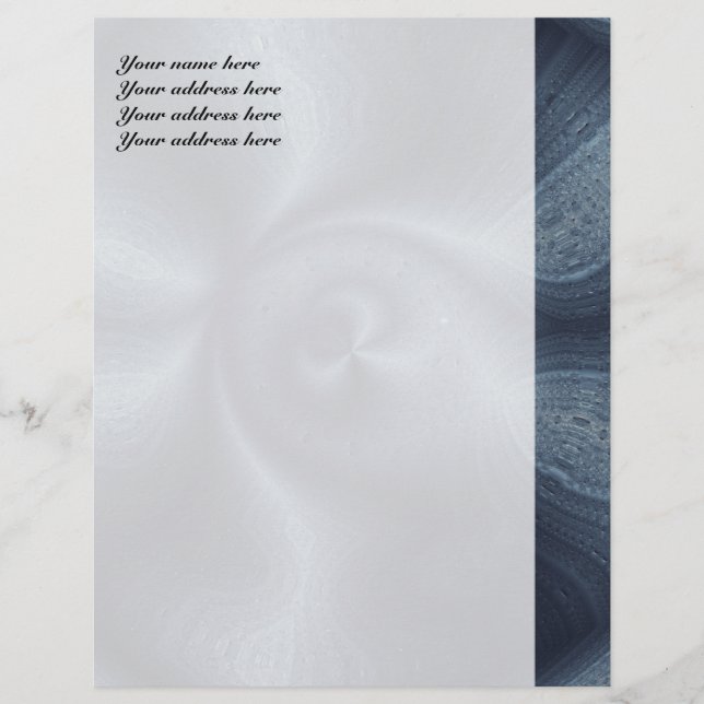 Papel Timbrado Dança Azul (Frente)