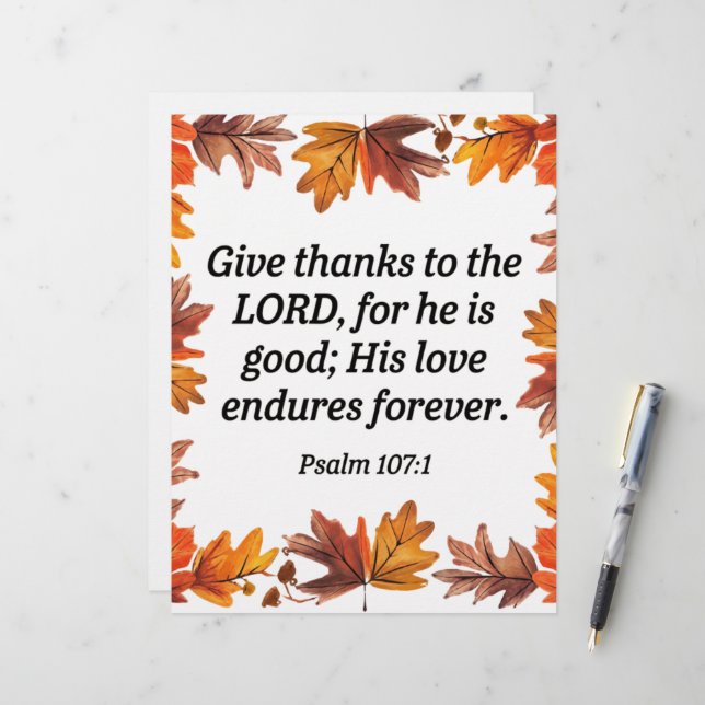 Papel Timbrado Dar Obrigados (Frente/Verso In Situ)