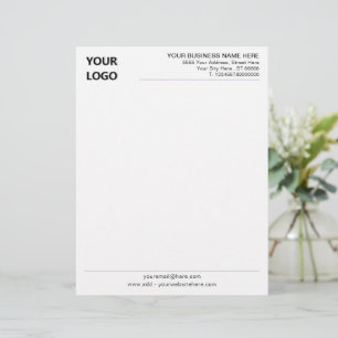 Papel Timbrado de Empresa Exemplo de Carta Comerci