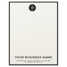 Papel Timbrado de Logotipo de Empresa Moderno Pers