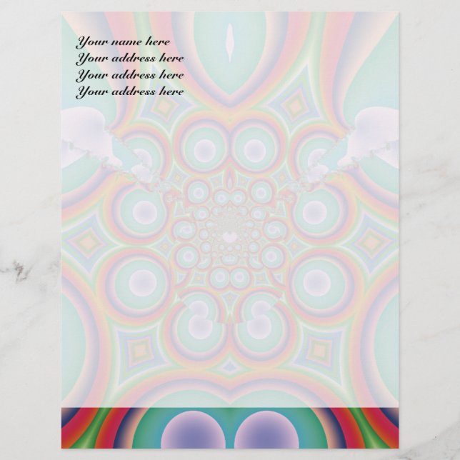 Papel Timbrado de Meditação (Frente)