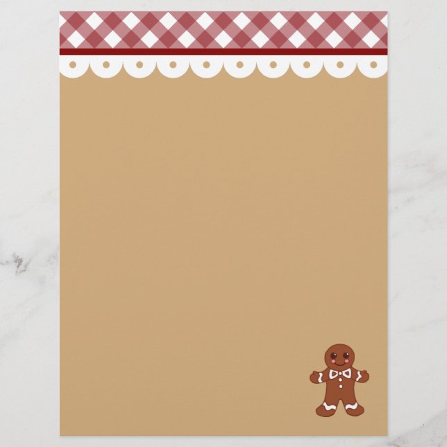 Papel Timbrado de Pão de Mel (Frente)