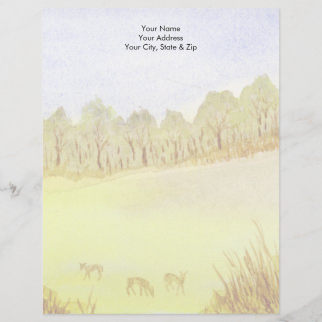 Papel Timbrado Deer (Frente)