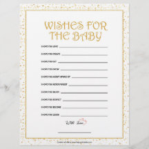 Desejos Para O Bebê [Faíscas Do Ouro]