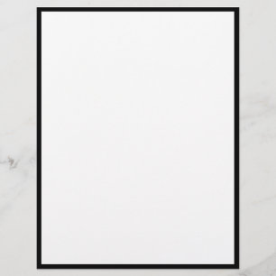 Papel Timbrado Design de Carta de Marca Comercial Profissional