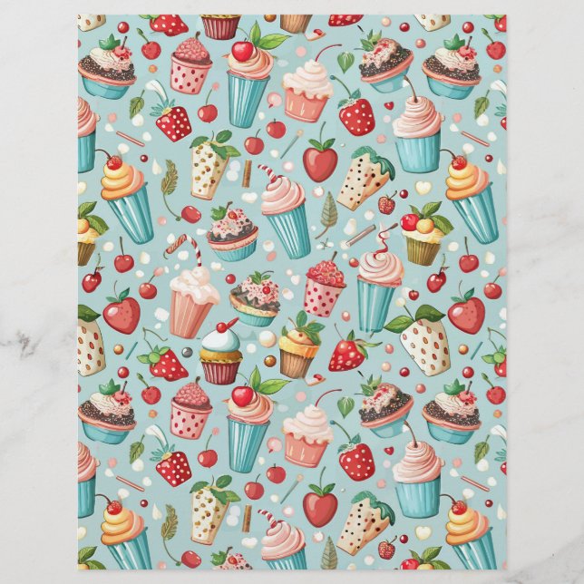 Papel Timbrado Diversão com Sorvete (Frente)