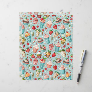 Papel Timbrado Diversão com Sorvete