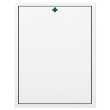 Elegant 4 Leaf Clover Letterhead Stylish Paper