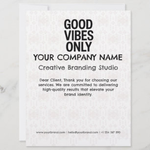 Papel Timbrado Empresa Comercial Papelaria Persona