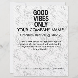 Papel Timbrado Empresa Comercial Papelaria Persona