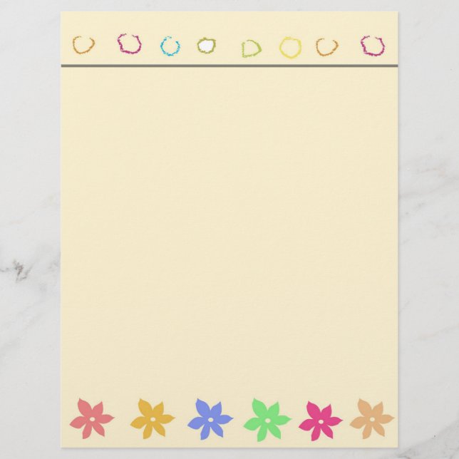 Papel Timbrado Empresa, escola, escritório, carta de casa (Frente)